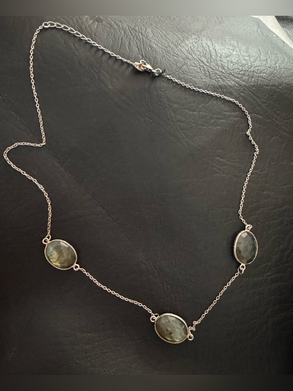 NWOT Argento Vivo Labradorite Sterling Silver Necklace